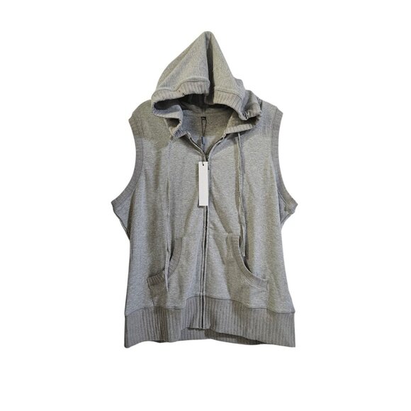 J. Corrine Women's Gray Hoodie Jacket Zipper Size XXL - Picture 2 of 7